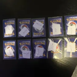 Pokemon Card Game Lot 50 Vintage Cards 2 Holos All Cards NM -Damaged Condition - Image 4