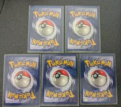 Pokemon The First Movie promo cards Pikachu, Mewtwo, Dragonite, Electabuzz VG/NM - Image 2