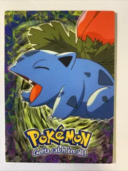 IVYSAUR #02 Pokemon Card TCG Topps TV Animation Edition E2 of 12 - Image 1