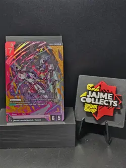 Gundam Card Game Gquuuuuux (Omega Psycommu) GD03-034 LR Steel Requiem Near Mint - Image 1