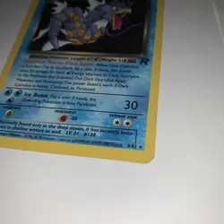 LP+ Pokemon TCG Dark Gyarados Prerelease Holo Rare Card 8/82 Vintage - Image 3