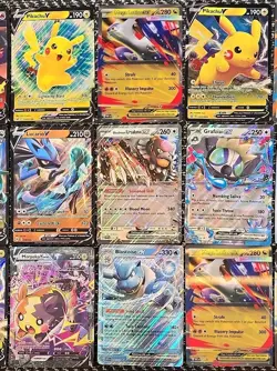 15 Pokemon Jumbo Promo Card Oversized 5"x7" Lot Basic, Stage 1, VStar, V-Union - Image 3