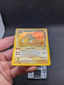 Pokemon Card Kabutops 9/62 Rare Holo Fossil Set WOTC Played - Image 3