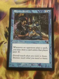 Rhystic Study - 45/143 (Prophecy) Non Foil - Image 1