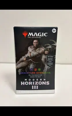 MTG Modern Horizons 3 Commander Deck Graveyard Overdrive Sealed - Image 1