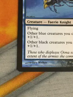 D1160 MAGIC GATHERING SHADOWMOOR GLEN ELENDRA LIEGE #163 HP-DMG R MTG - Image 4