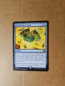 Worldwalker Helm Outlaws of Thunder Junction: the Big Score Regular Promo Pack - Image 2