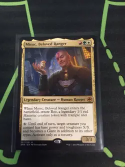 MTG Magic The Gathering Minsc, Beloved Ranger AFR Mythic DnD Commander - Image 1