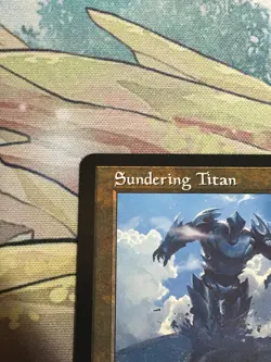 C5032 MAGIC GATHERING MTG BROTHERS' WAR SUNDERING TITAN #57 MYTHIC NM RETRO - Image 3