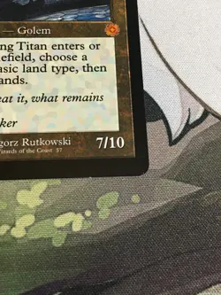 C5032 MAGIC GATHERING MTG BROTHERS' WAR SUNDERING TITAN #57 MYTHIC NM RETRO - Image 5