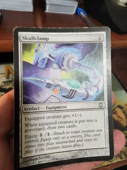 Darksteel MTG 1 Skullclamp Magic - Image 1