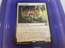 WotC MAGIC Gathering MODERN HORIZONS 3 unplayed mint mythic rare OCELOT PRIDE - Image 2