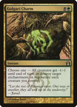 Return to Ravnica Golgari Charm MTG Magic the Gathering NM - Image 1