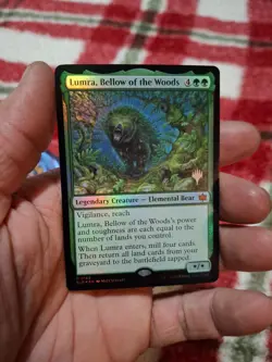 Lumra, Bellow of the Woods Bloomburrow Foil - Image 1