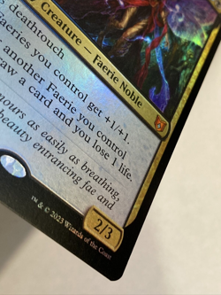 MTG Tegwyll, Duke of Splendor *FOIL* Commander: Wilds of Eldraine 0001 NM - Image 3