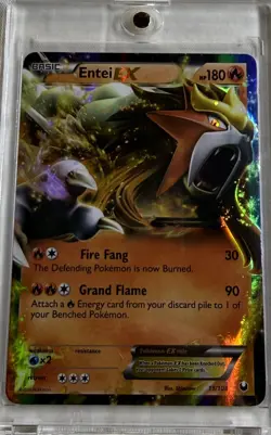 Pokemon Entei EX - Dark Explorers - 13/108 NM - Image 1