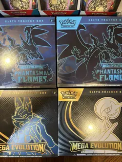 Pokemon Phantasmal Flames & Mega Evolutions ETB’s - Image 1