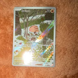 Pokemon Swinub 165/159 Illustration Rare Full Art Holo 70 HP Basic - Image 1