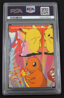2000 Topps Pokemon T.V. #6 JIGGLYPUFF ANIMATION SERIES 2 STICK-ONS PSA 6 EX-MT - Image 2