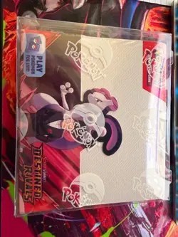 Pokemon TCG Destined Rivals Booster Box Factory Sealed - Image 1