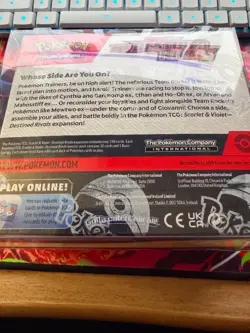 Pokemon TCG Destined Rivals Booster Box Factory Sealed - Image 3