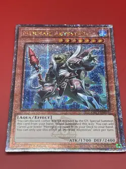 Mermail Abyssteus (Quarter Century Secret Rare) RA03-EN007 Quarter Century... - Image 3