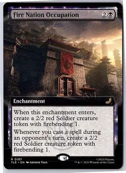 Fire Nation Occupation (Extended Art) R Avatar: Eternal-Legal Near Mint - Image 1