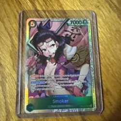 Smoker OP10-030 Royal Blood One Piece TCG - English NM SR Foil - Image 1