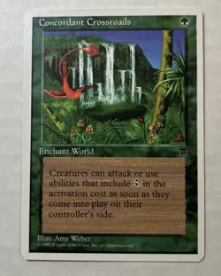 Concordant Crossroads X1 -NM/M - Chronicles MTG Magic The Gathering Card - Image 1