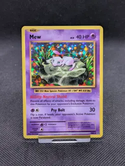 Lilypad Mew 53/108 XY Evolutions Ultra Rare Holo Pokemon Card NM - Image 1