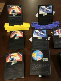 Pokemon Movie 2000 Power Cards and Stands Burger King 3D Toys 14 Collection Lot - Image 5