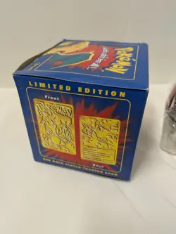 1999 Burger King Pokemon Charizard Pokeball Sealed 23K Gold Plated Trading Card - Image 5