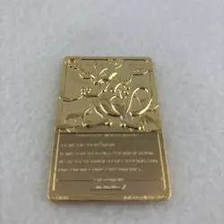 1999 Burger King Pokemon Trading Card - Mewtwo 23k (Plated)- BK Promo - Image 4