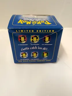 1999 Burger King Pokemon Mewtwo Pokeball Sealed 23K Gold Plated Trading Card - Image 3