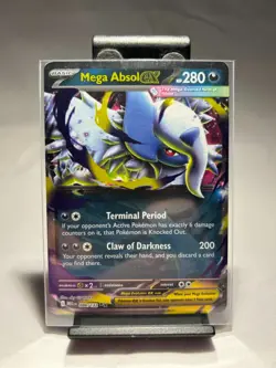 086/132 Mega Absol ex : Double Rare Card : Mega Evolution : Pokemon TCG - Image 1