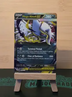 Pokemon TCG Mega Absol EX 086/132 Mega Evolution Holo Double Rare Mint Card - Image 1