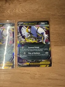 (ALL 3) Mega Absol EX 086/132: Double Rare Card : Mega Evolution : Pokemon TCG - Image 4