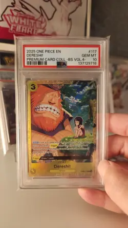 PSA 10 Dereshi! Premium Card Collection Best Selection Vol. 4 One Piece Promo - Image 1