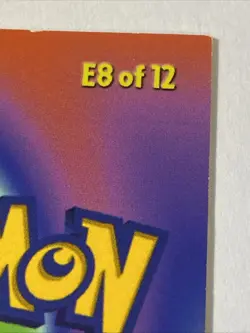 WARTORTLE #08 Pokemon Card TCG Topps TV Animation Edition E8 of 12 - Image 4