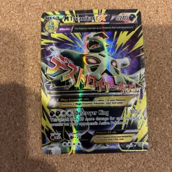 Pokemon TCG M Tyranitar EX Full Art XY: Ancient Origins Card 92/98 - Image 3