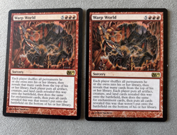 2X WARP WORLD 163/249 CORE 2010 M10 MTG MAGIC NM X2 (yourdeckbuilder) - Image 1
