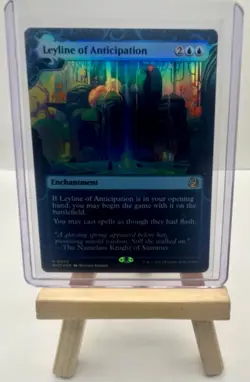 MTG: Wilds Of Eldraine (WOT•En) #0023 Leyline of Anticipation Foil Borderless💎 - Image 2