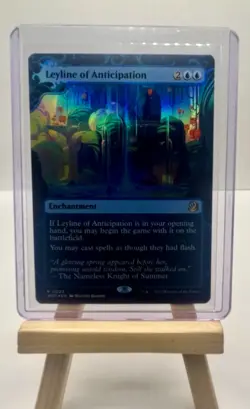 MTG: Wilds Of Eldraine (WOT•En) #0023 Leyline of Anticipation Foil Borderless💎 - Image 3