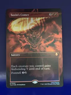 Sozin's Comet (0332) - Foil - Borderless M MTG Avatar: The Last Airbender NM - Image 1