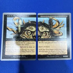 MTG B.F.M. (BIG FURRY MONSTER) BFM SET Near Mint - Image 1