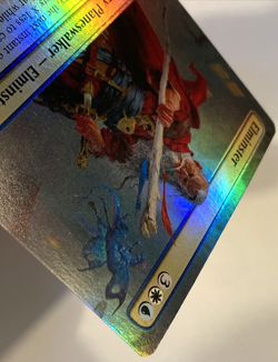 MTG Elminster *BORDERLESS FOIL* Battle for Baldur's Gate 362 NM - Image 4