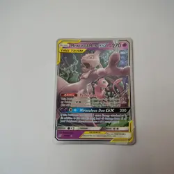 Mewtwo & Mew GX 71/236 Tag Team Ultra Rare Unified Minds Pokemon Card - Image 1