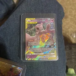 Mewtwo & Mew GX 71/236 Tag Team Ultra Rare Unified Minds Pokemon Card - Image 1