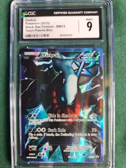 DARKRAI-BW73- POKEMON (2013) BLACK STAR PROMOS-TEAM PLASMA BOX- GRADED CGC MINT - Image 1