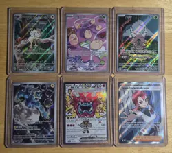 Pokemon Full Art Lot 6 Cards Total Near Mint Condition - Image 1